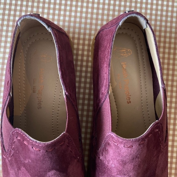 Hush Puppies Chardon Slip on suede shoes. Size 8 WIDE - Picture 6 of 15